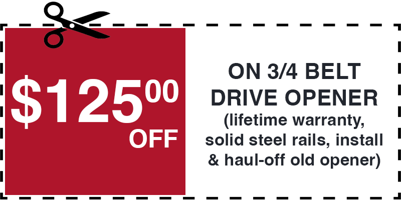 125 off garage door opener lake grove